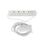 Cabinet Multiplug 5-Way with 3m Lead Plastic