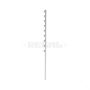 Nemtek Fence Pole - 10Line Square Tube Straight White