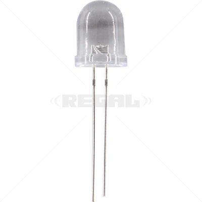 LED 10mm Hi-Bright Clear per each
