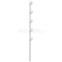 Nemtek Fence Pole - 5Line Flat Bar Galvanised WB