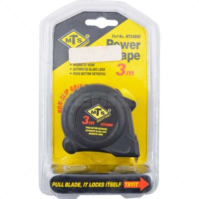 Tape Measure – MTS 3mx16mm Super Grip AU/LOC