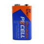 PKCell Battery 9V Alkaline 48mm x 26mm x 17mm Each