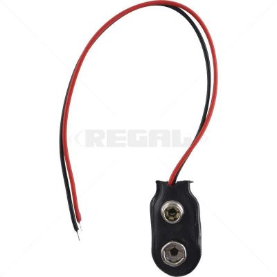 Battery – Lead for 9V PP3