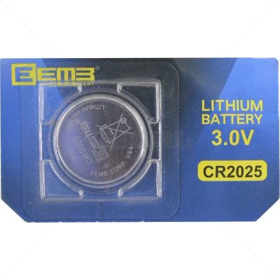 Battery – Lithium 3V CR2025 20mm