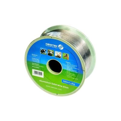 Wire – Aluminium Solid 2.0mm 500m 3.3Kg