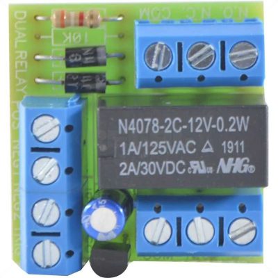 Relay – On-board Double Pole AC/DC