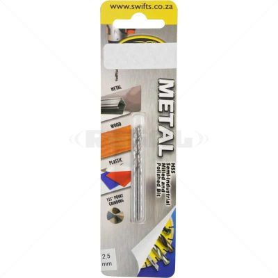 Drill Bit – Steel 2.5mm – 2 Pack